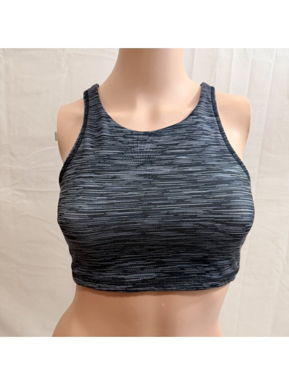 KIAVA Women’s Energy Sports Bra Black/Grey Small